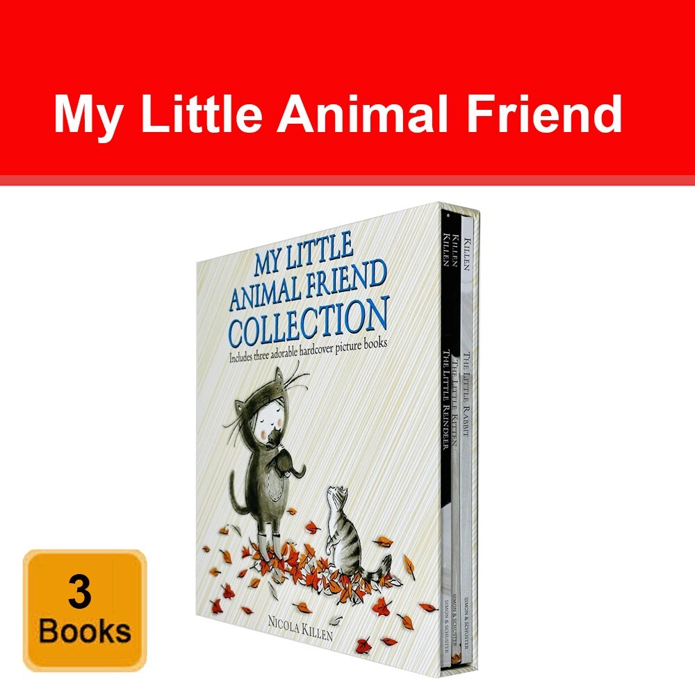 My Little Animal Friend Collection 3 Books Set By Nicola Killen NEW Pack
