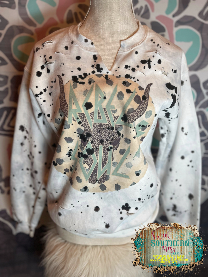 Rebel Soul (paint splatter/distressed) | eBay