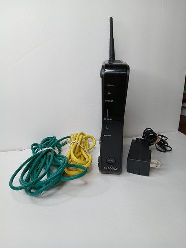 Qwest CenturyLink ZyXel PK5000Z Modem Wireless Wi-Fi Router Tested - Picture 1 of 5