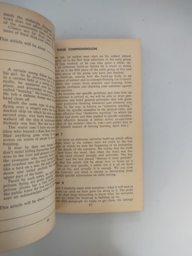 1964 How To Become A Better Reader Vintage Paperback GOOD -C3 - Picture 4 of 6