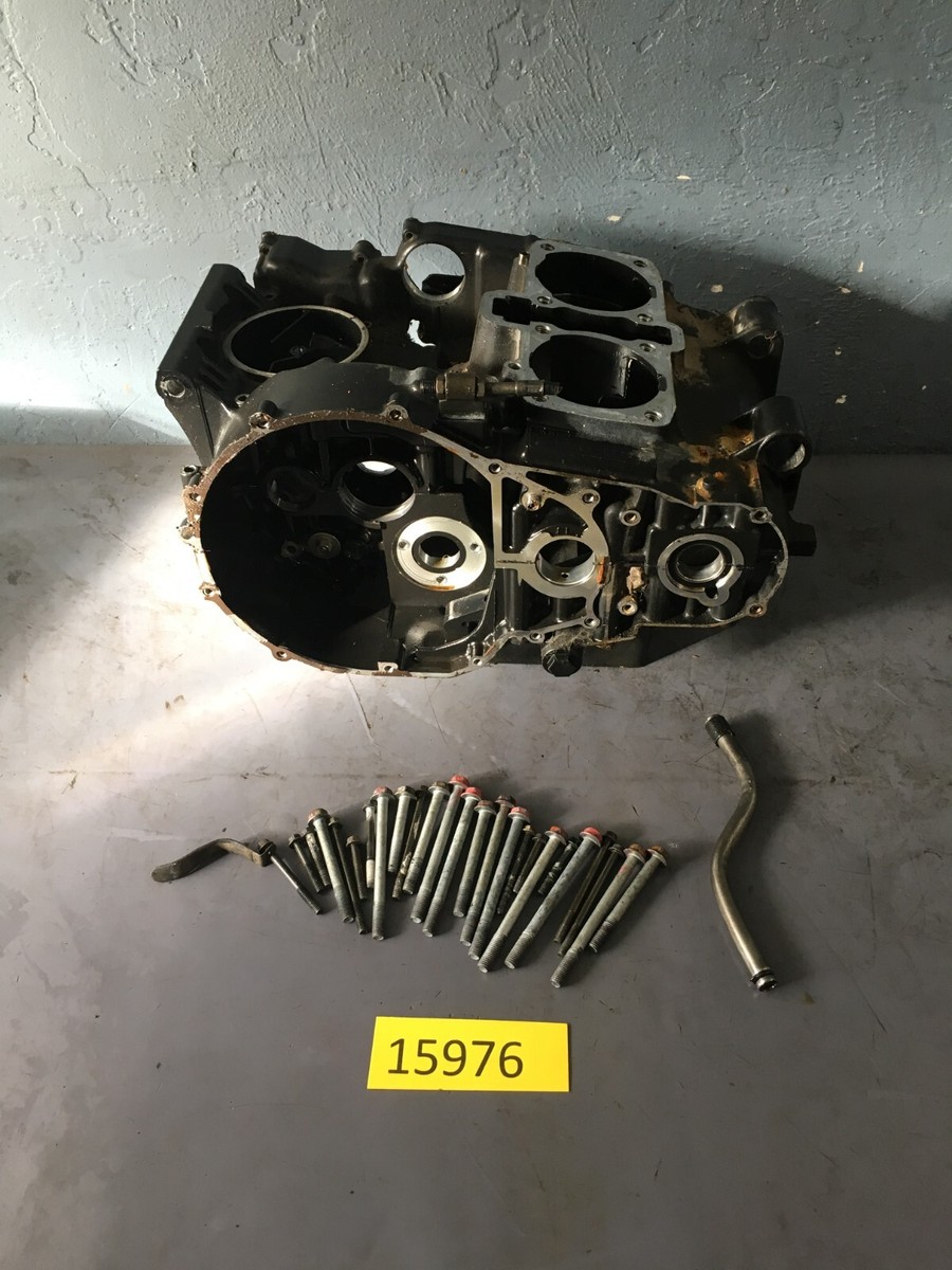 1992 Kawasaki Ninja EX500 Engine crankcase cases TOP AND BOTTOM