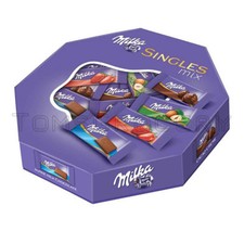 MILKA SINGLES Assorted Mix Mini Chocolate Bar...