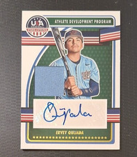 2023 STARS & STRIPES USA Development Relic Sig #EQ Ervey Quijada XRc Auto Jersey