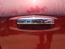 03-04 Infiniti G35 Sedan Rear Driver Door Handle Red (AY2) OEM 82607AC70B