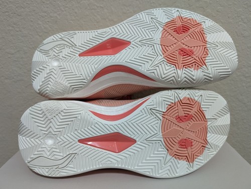 Li-Ning Liren 3 V2 'Piggy Bank' Low Pink White Boom Wade (ABAT057-14) size 10.5 - Picture 6 of 12