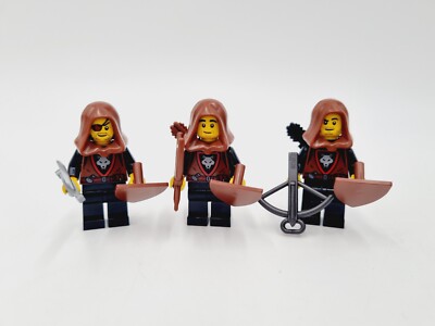 Lego Wolfsbande Ritter Figuren Auswahl Bogenschütze Armbrust Schwert Castle