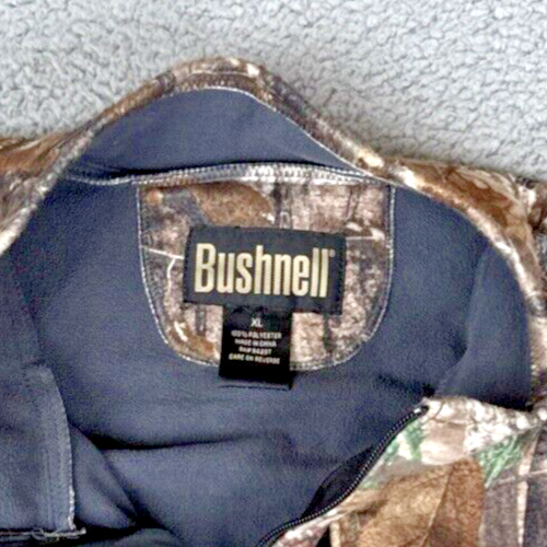 Bushnell Realtree Felpa Uomo Pile Pullover Giacca Mimetica XL Caccia 1/4 Zip - Foto 10 di 14