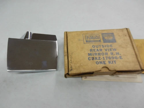 Rearview mirror, RH Outside, 1965/66 Galaxie Fairlane Mercury NOS