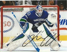 Vancouver Canucks Jacob Markstrom Signed Autographed 8x10 Photo COA E