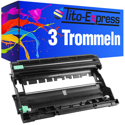 Drum Trommel Einheit XXL 3x PlatinumSerie für Brother DR-2400 DCPL2510D DCPL1512