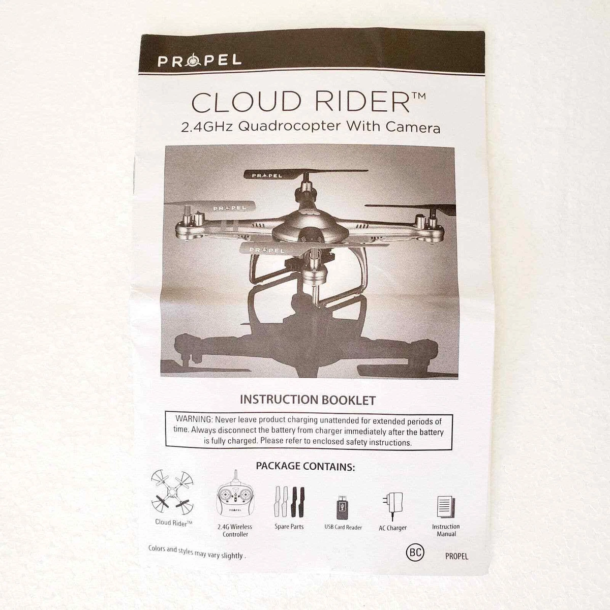 Propel drone cheap flying instructions