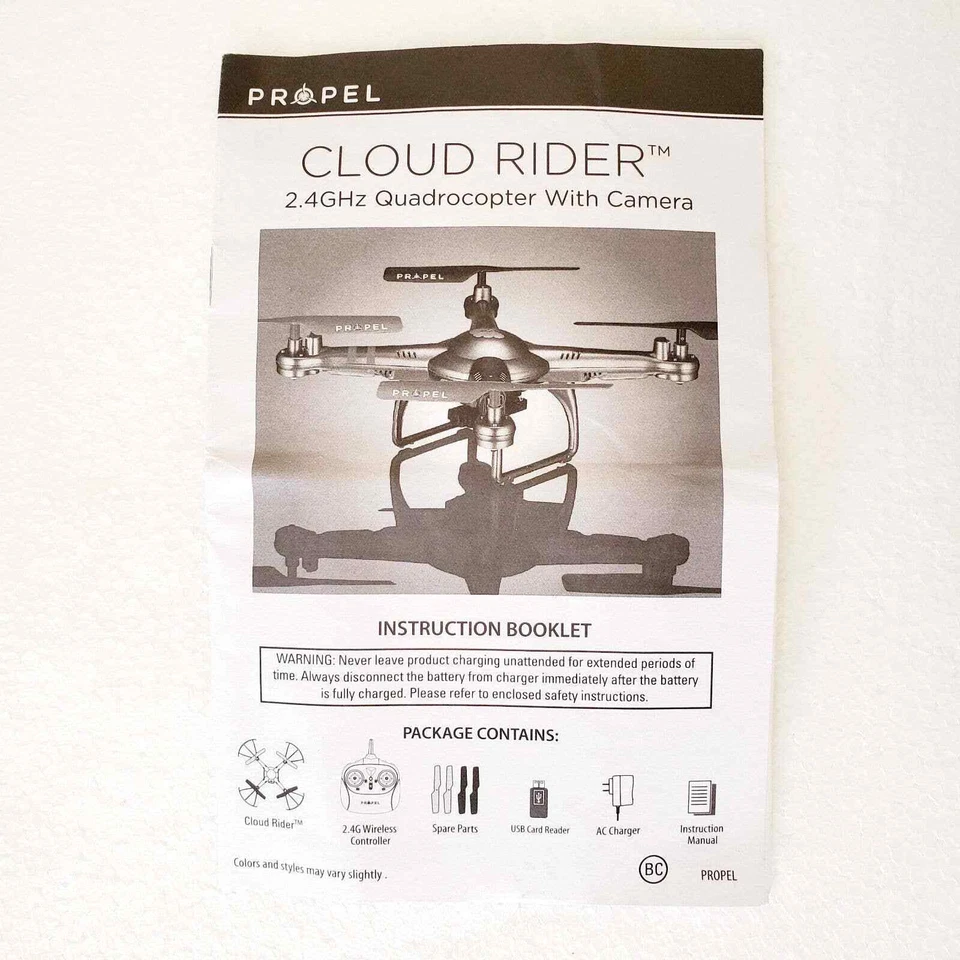 Propel Cloud Rider 2.4 GHz Quadrocopter with Camera - Image 2 of 4