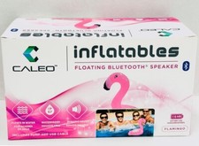  1-Pack Caleo Floating Bluetooth Speaker Flamingo Inflatable Waterproof