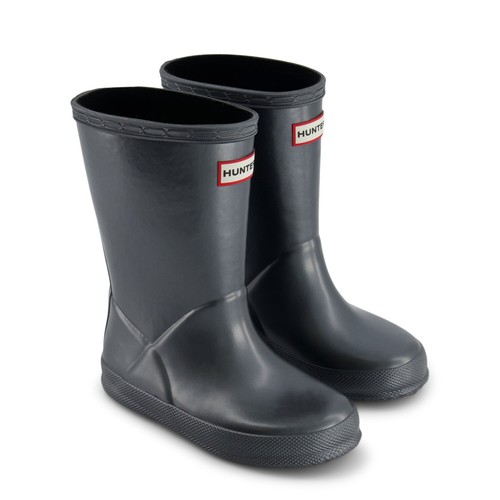 Hunter Original First Rain Boots Glossy Nebula Rubber Boots Toddler Little Kids - Bild 3 von 5