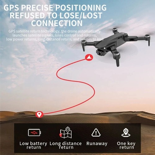 Drone con telecamera 4K Professionale Pieghevole con GPS Valigetta - Bild 13 von 25