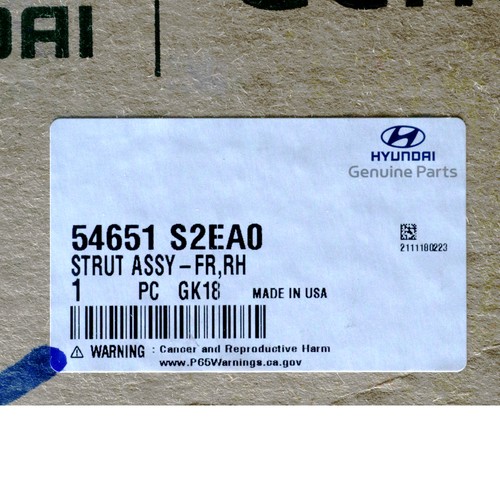 Genuine Hyundai Suspension Strut 54651-S2EA0 for sale online | eBay