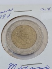 Moneda 5 Nuevos Pesos 1994 Moneda Metálica México 2080