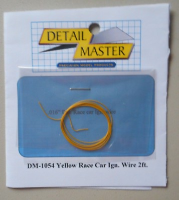 Yellow Race Car Ignition Wire 1:24 1:25 DETAIL MASTER CAR MODEL ACCESSORY 1054