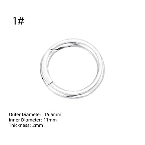 S925 Silver Jewelry DIY Accessories Bracelet Necklace Connection Buckle Clasp - Picture 7 of 15