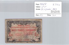 TAHITI - BON DE CAISSE - 2F 50 - 25 SEPTEMBER 1943 - PICK13 - N&deg;0970 - K561A