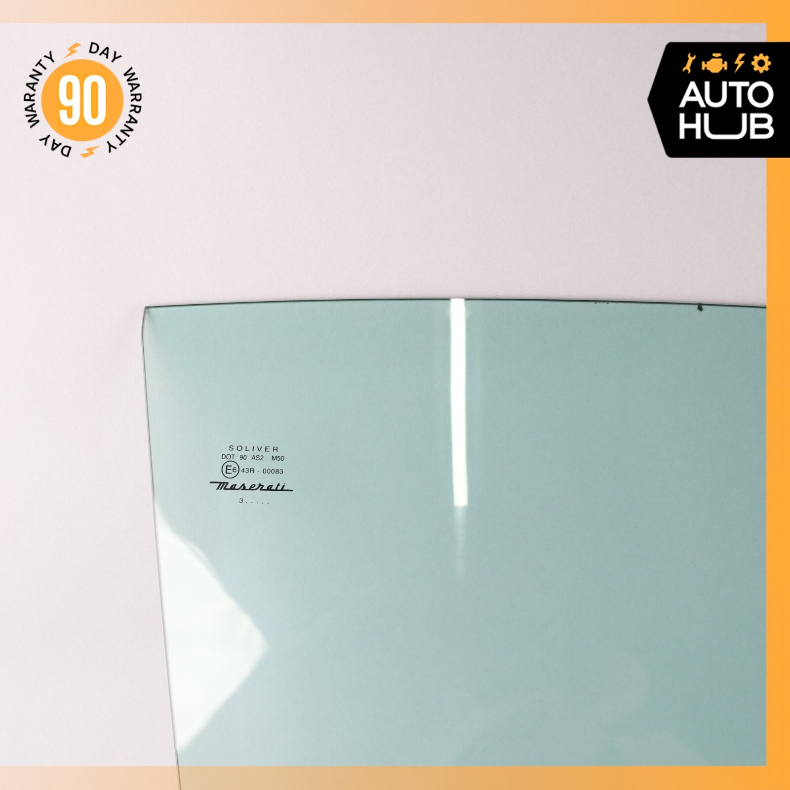02-07 Maserati M138 Coupe 4200 GT Right Passenger Side Door Window Glass OEM 67k