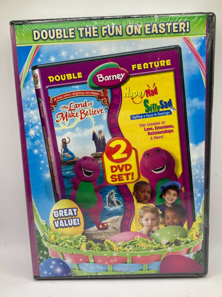 Barney: The Land of Make Believe/Happy, Mad, Silly, Sad DVD