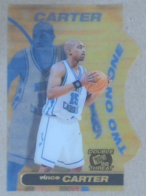 BK Vince Carter 1998 Press Pass Double Threat Two-On-One #TO10
