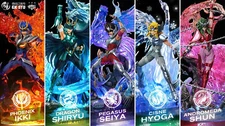 TPA Studio Saint  Goxiaoqiang Seiya Ikki Shiryu Hyoga Shun complete set of VIP