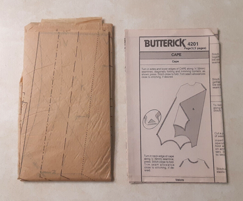 Vintage Batman Butterick Sewing Patterns Lot 1980s Costume Sweatshirt 1989 DC - Picture 7 of 7