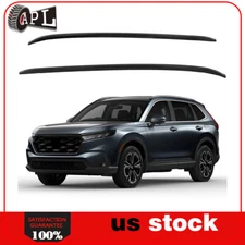Roof Rack Side Rail Set For 2023 Honda Crv CR-V Black Aluminum Luggage Carrier