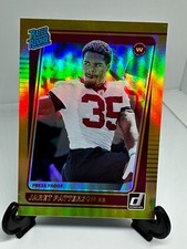 2021 Donruss Press Proof Premium Gold Holo Jaret Patterson RC #298 Washington