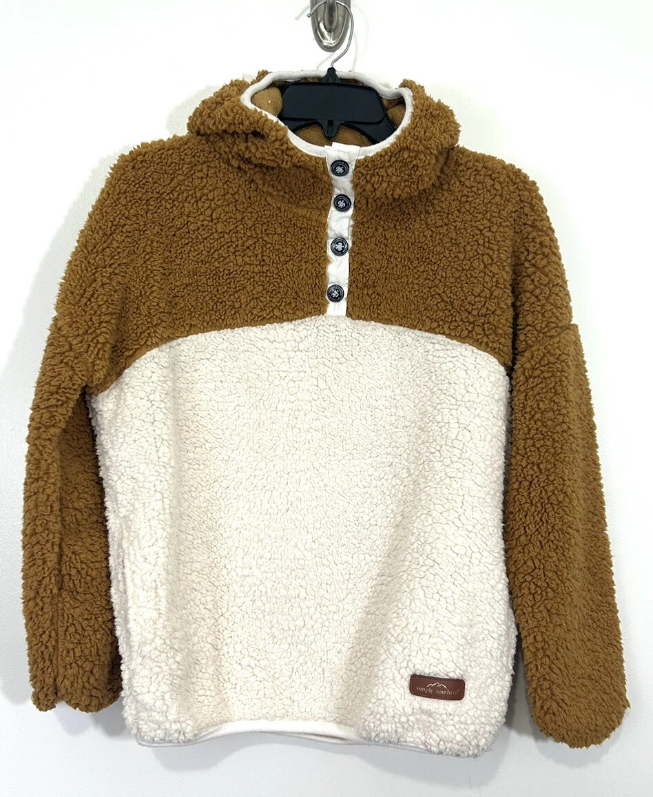 Simply southern online soft sherpa pullover