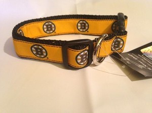 bruins dog collar