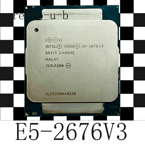 Intel Xeon E5-2676 V3 2.4GHz SR1Y5 12-Core LGA2011-V3 CPU