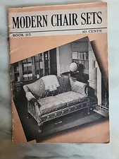 Vintage Crochet Chair Sets Modern Chair Sets Book 115 1938