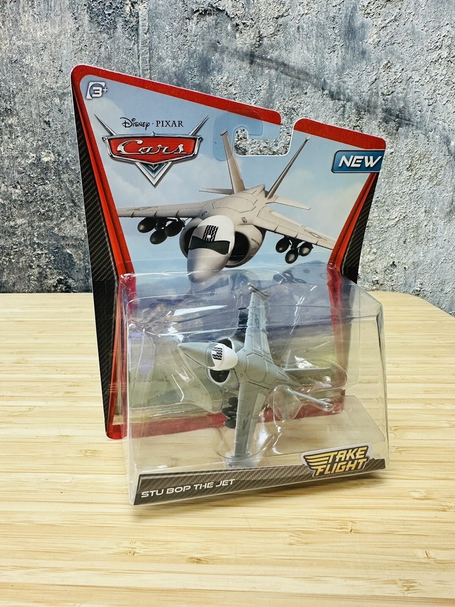海外限定　Disney Cars DELUXE Stu Bop the jet Disney Pixar Cars Take Flight Deluxe Stu Bop The Jet | eBay
