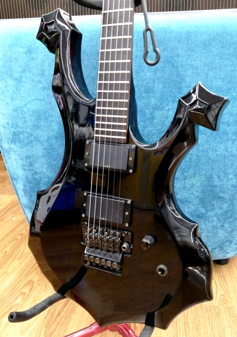 EDWARDS DIR EN GREY 薫モデルE-K-GA/TM DUNCAN EDWARDS E-K-105GA DIR EN GREY Kaoru Model Black Electric