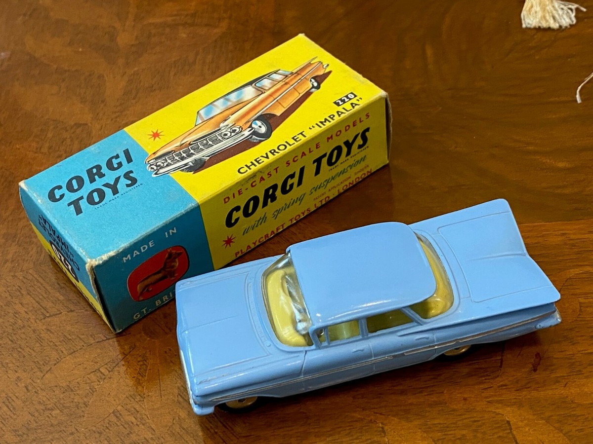 Vintage Corgi Toys | SUPER MIB | Chevrolet Impala Sedan | No. 220