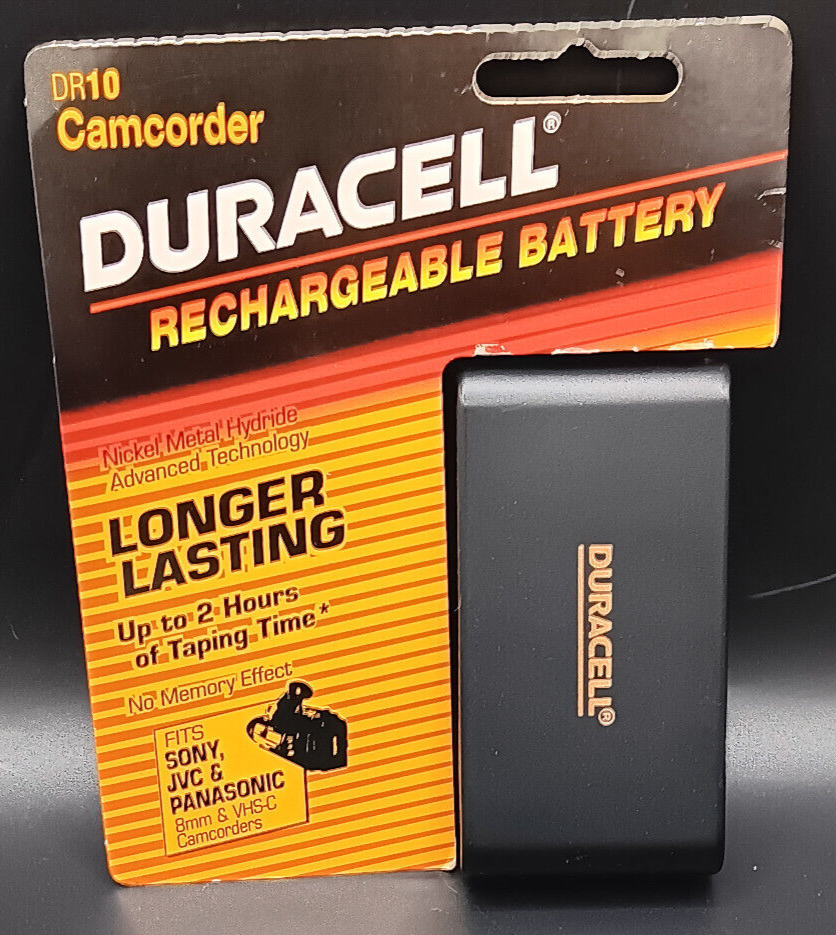 Duracell Dr10 Universal 8mm Camcorder Battery eBay