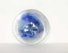 Unknown Artist, Dark Blue Sea Glass, Sea Glass Plate