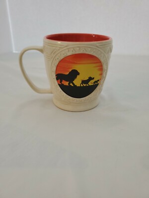 DISNEY THE LION KING SIMBA PUMBAA AND TIMON COFFEE MUG