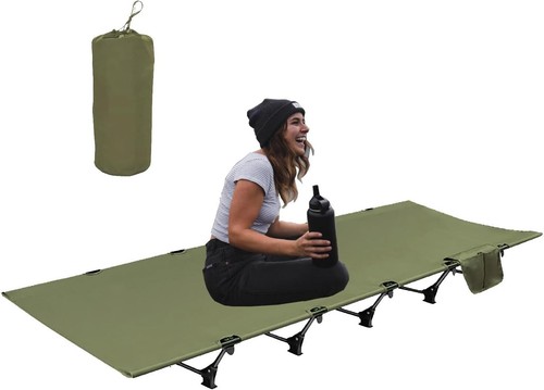Camping Cot Ultralight Folding Backpacking Cot for Outdoor Camping Hiking Travel - Picture 9 of 13