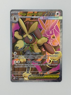 Mega Lopunny EX 115/094 Me02: Phantasmal Flames Holo