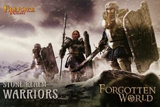 Forgotten World Stone Realm Warriors New • 2 Sprues • 6 Minis • Fireforge Games