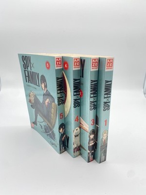 Spy x Family Tatsuya Endo Mangas KAZE Manga Agent 00-Papa Comics 1-5