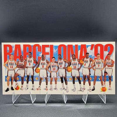 1991-92 Skybox USA Basketball Dream Team Complete 3-Card Barcelona