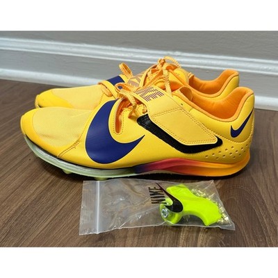 Nike Air Zoom LJ Elite Long Jump Spikes Yellow (FZ9326-800) Mens