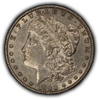 1900-S $1 Morgan Silver Dollar - Luster - AU - SKU-D7517
