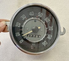 Vintage 1961-1967 Volkswagen Beetle Vdo Speedometer 90 Mph Tested Good