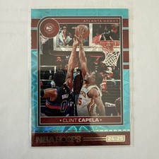 2024-25 Panini Nba Hoops - Clint Capela #40 Teal Explosion